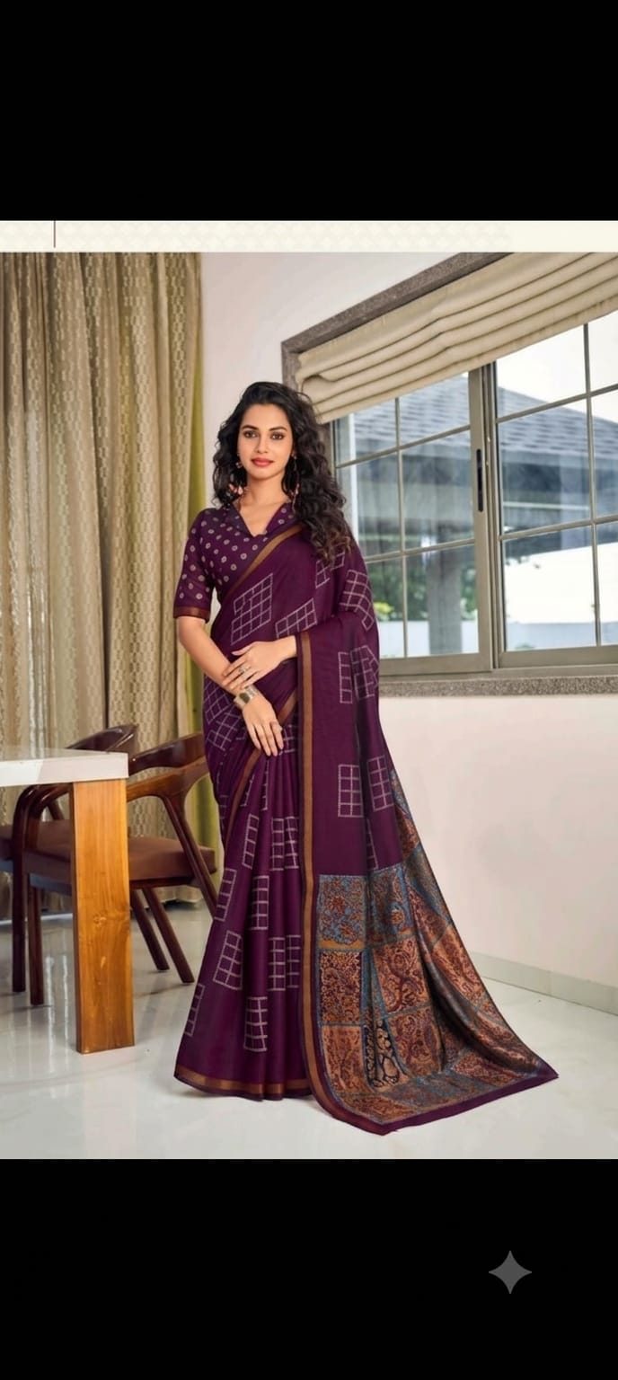 Cotton Hand loom crush